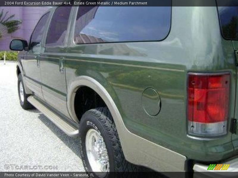 Estate Green Metallic / Medium Parchment 2004 Ford Excursion Eddie Bauer 4x4