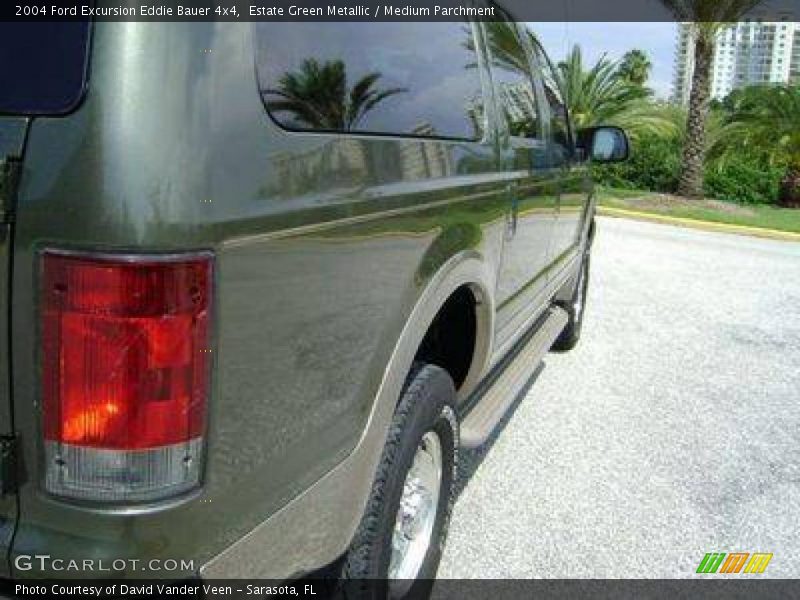 Estate Green Metallic / Medium Parchment 2004 Ford Excursion Eddie Bauer 4x4