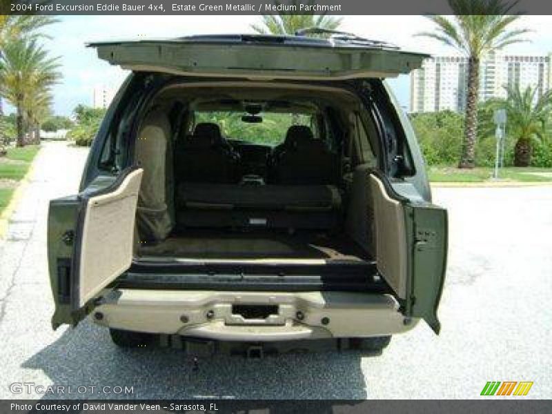 Estate Green Metallic / Medium Parchment 2004 Ford Excursion Eddie Bauer 4x4