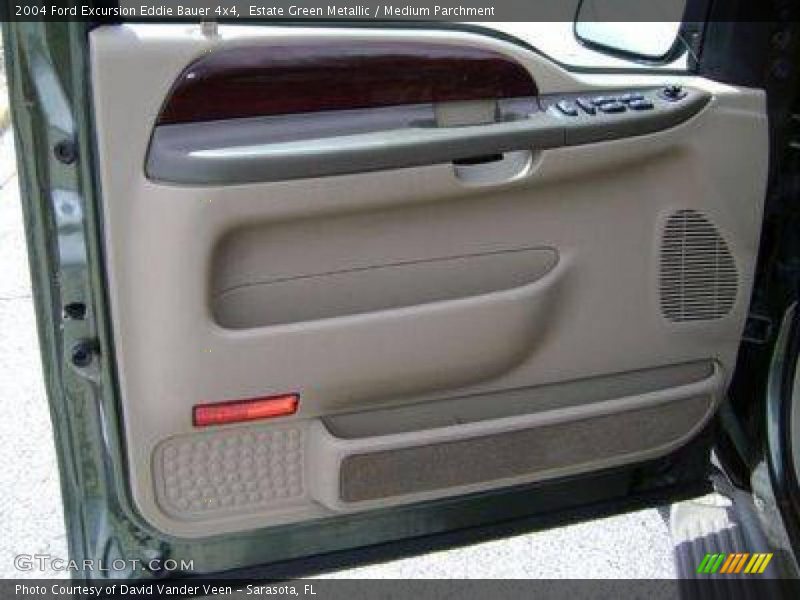 Estate Green Metallic / Medium Parchment 2004 Ford Excursion Eddie Bauer 4x4