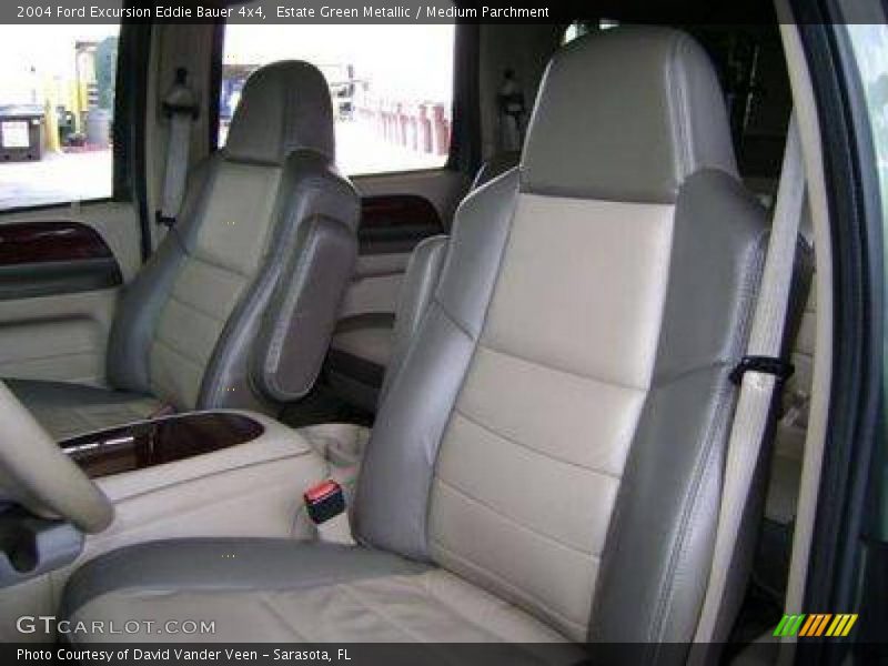 Estate Green Metallic / Medium Parchment 2004 Ford Excursion Eddie Bauer 4x4