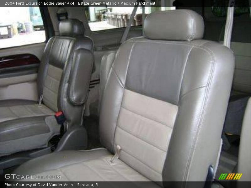 Estate Green Metallic / Medium Parchment 2004 Ford Excursion Eddie Bauer 4x4