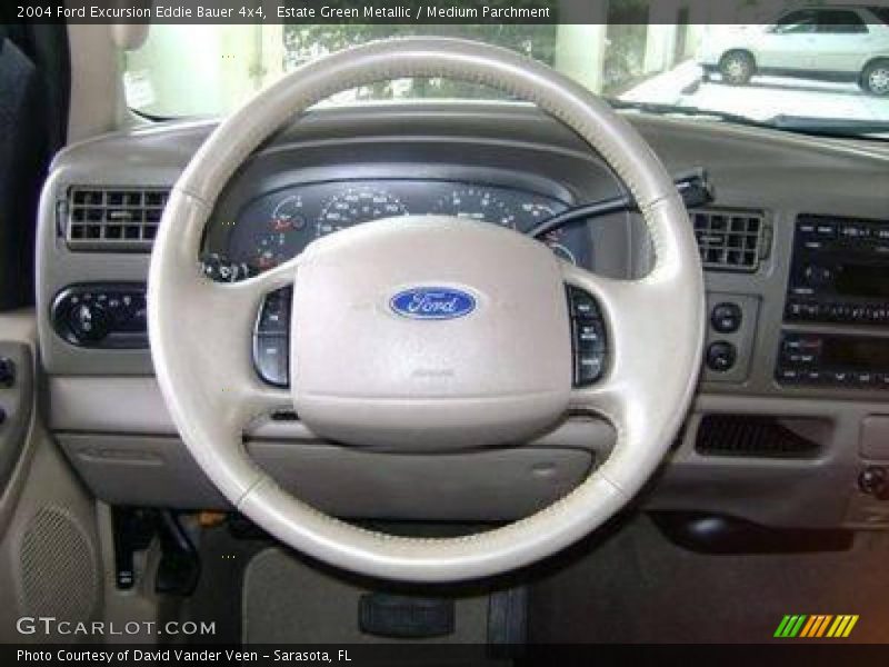 Estate Green Metallic / Medium Parchment 2004 Ford Excursion Eddie Bauer 4x4