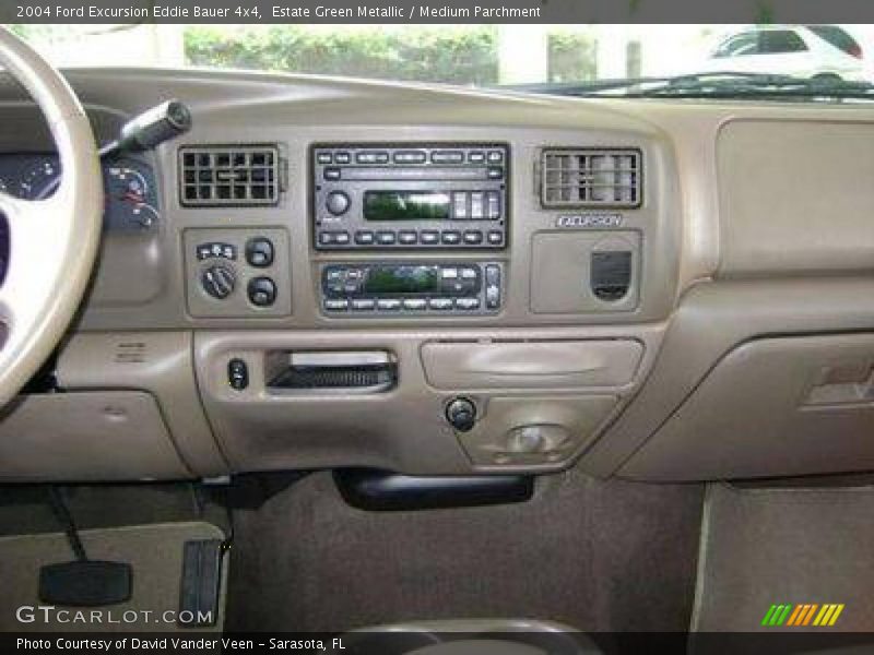Estate Green Metallic / Medium Parchment 2004 Ford Excursion Eddie Bauer 4x4