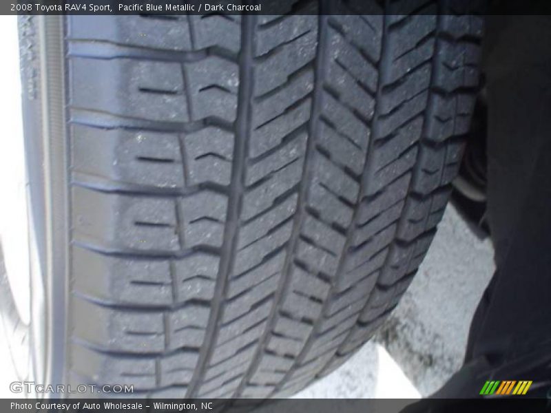 Pacific Blue Metallic / Dark Charcoal 2008 Toyota RAV4 Sport