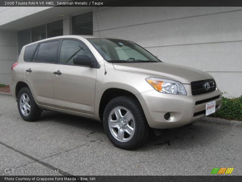 Savannah Metallic / Taupe 2008 Toyota RAV4 V6 4WD