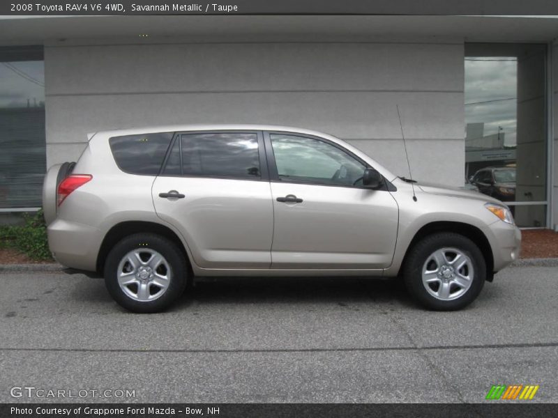 Savannah Metallic / Taupe 2008 Toyota RAV4 V6 4WD