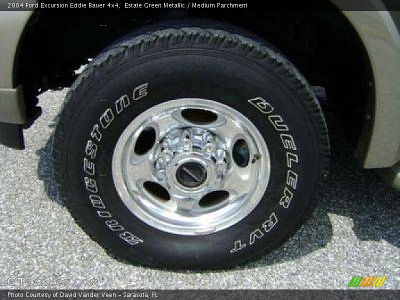 Estate Green Metallic / Medium Parchment 2004 Ford Excursion Eddie Bauer 4x4