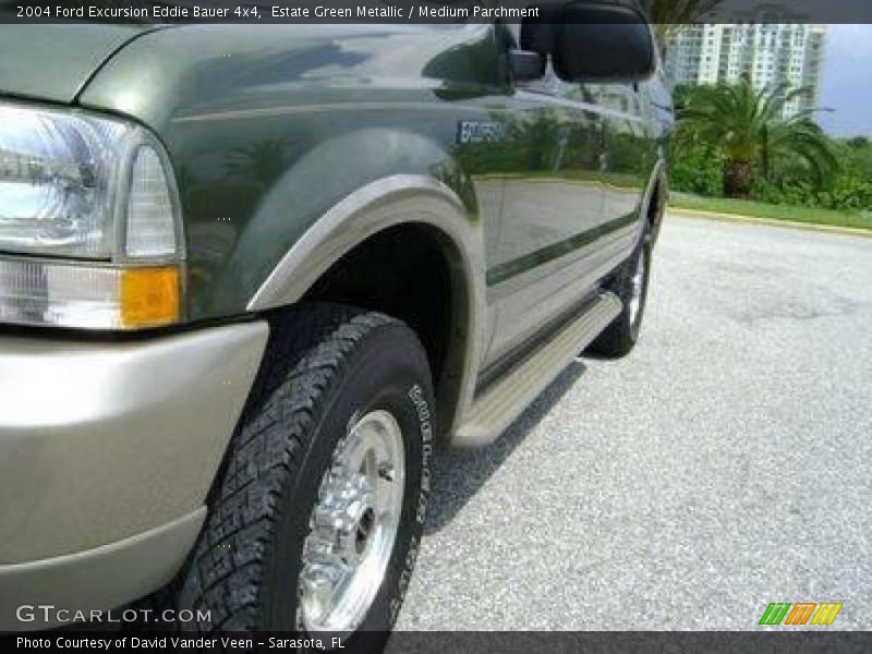 Estate Green Metallic / Medium Parchment 2004 Ford Excursion Eddie Bauer 4x4
