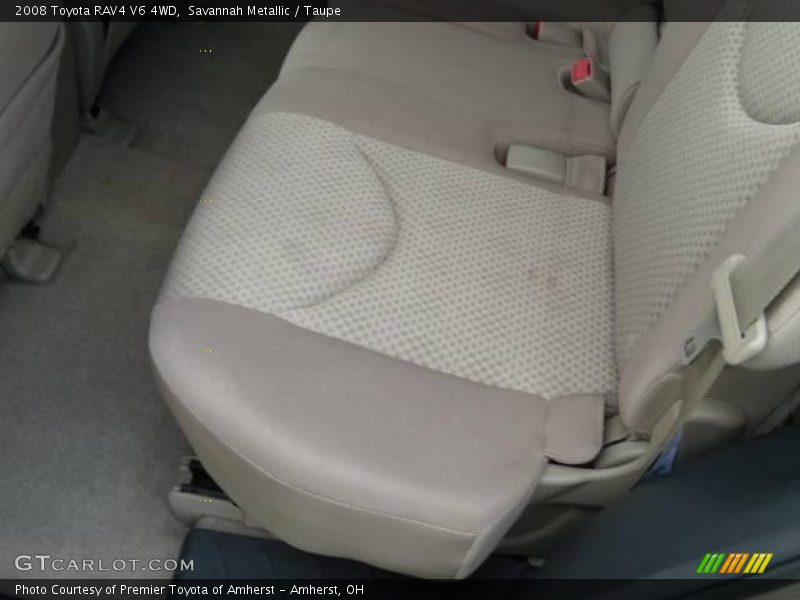 Savannah Metallic / Taupe 2008 Toyota RAV4 V6 4WD