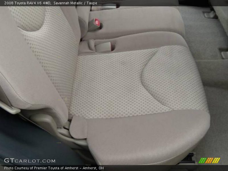 Savannah Metallic / Taupe 2008 Toyota RAV4 V6 4WD