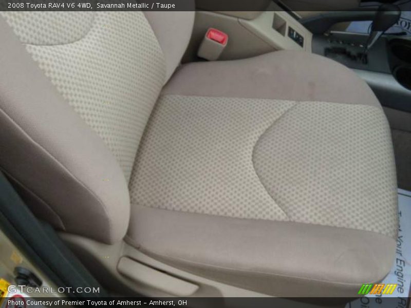 Savannah Metallic / Taupe 2008 Toyota RAV4 V6 4WD