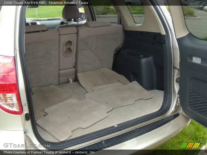 Savannah Metallic / Taupe 2008 Toyota RAV4 V6 4WD