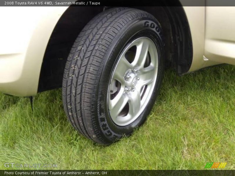 Savannah Metallic / Taupe 2008 Toyota RAV4 V6 4WD