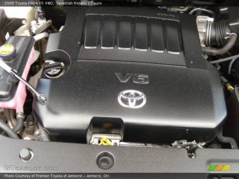 Savannah Metallic / Taupe 2008 Toyota RAV4 V6 4WD