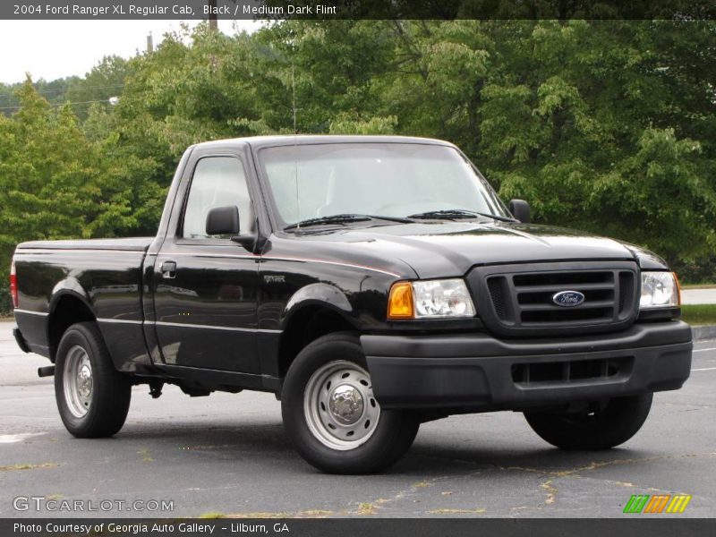 Black / Medium Dark Flint 2004 Ford Ranger XL Regular Cab