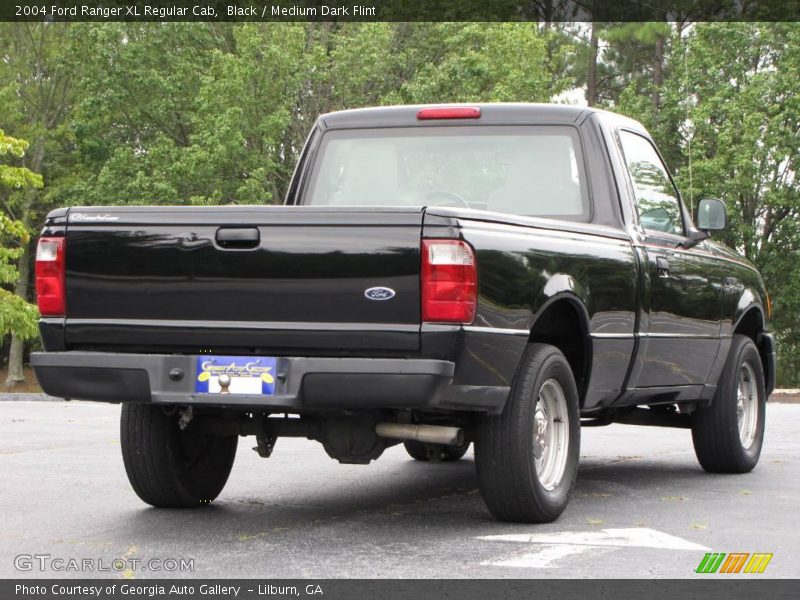 Black / Medium Dark Flint 2004 Ford Ranger XL Regular Cab