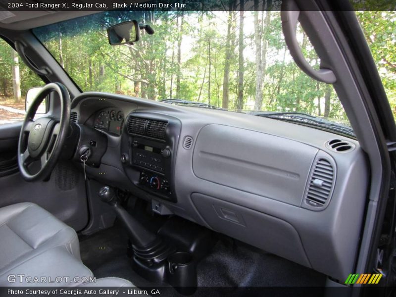 Black / Medium Dark Flint 2004 Ford Ranger XL Regular Cab