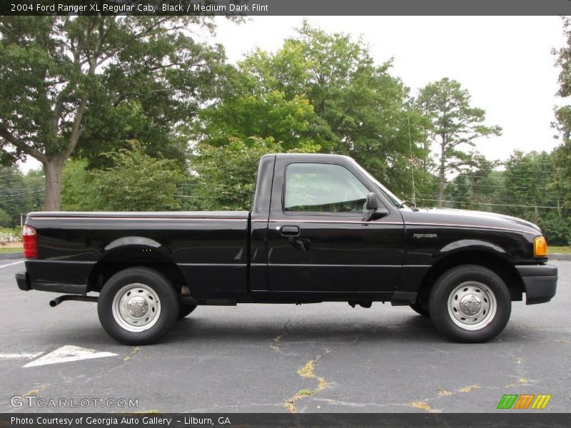 Black / Medium Dark Flint 2004 Ford Ranger XL Regular Cab