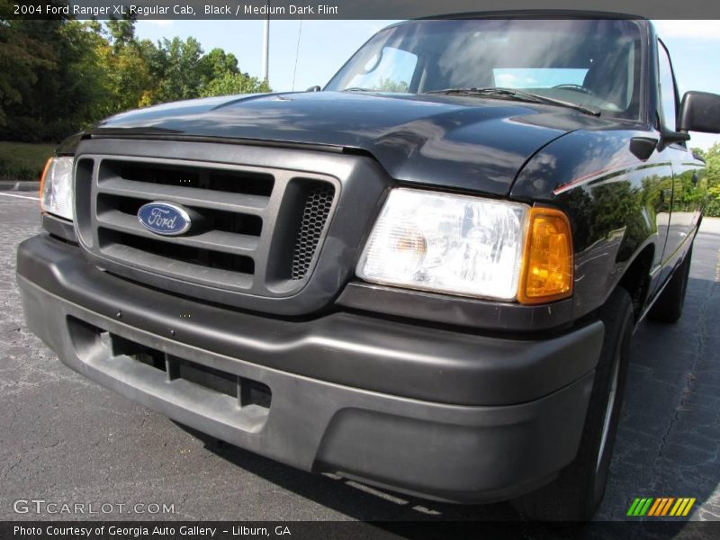 Black / Medium Dark Flint 2004 Ford Ranger XL Regular Cab