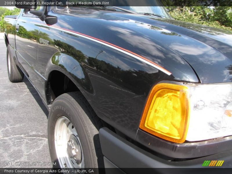 Black / Medium Dark Flint 2004 Ford Ranger XL Regular Cab