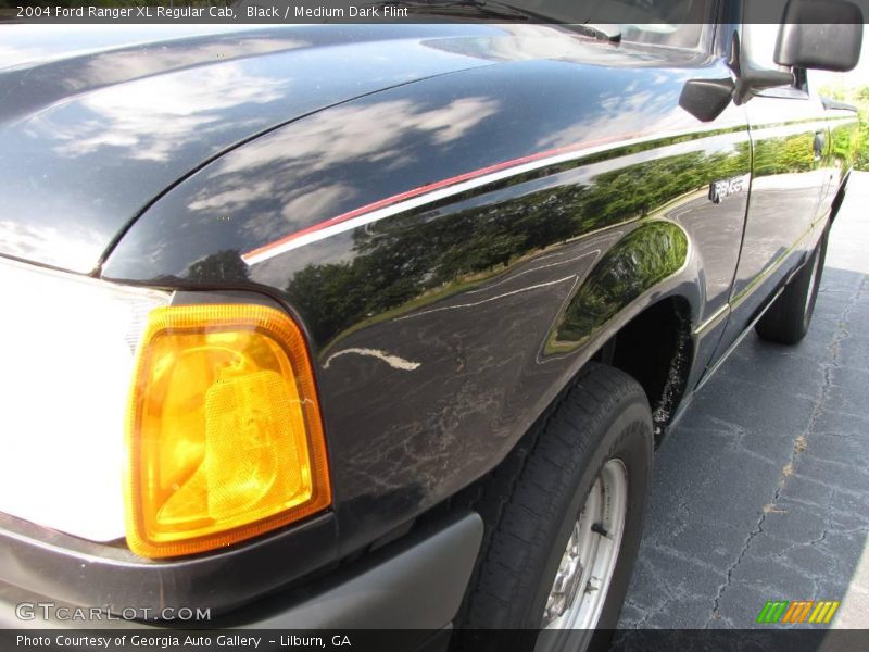 Black / Medium Dark Flint 2004 Ford Ranger XL Regular Cab