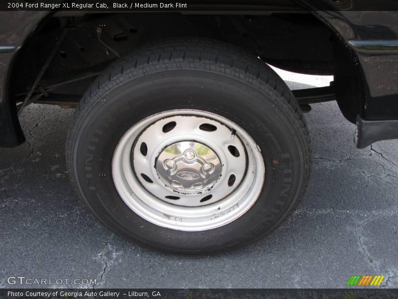 Black / Medium Dark Flint 2004 Ford Ranger XL Regular Cab