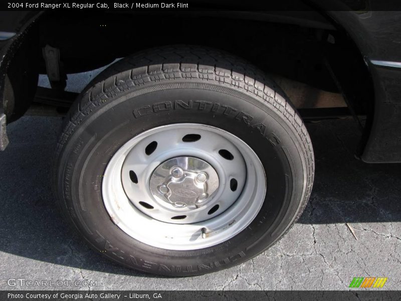 Black / Medium Dark Flint 2004 Ford Ranger XL Regular Cab