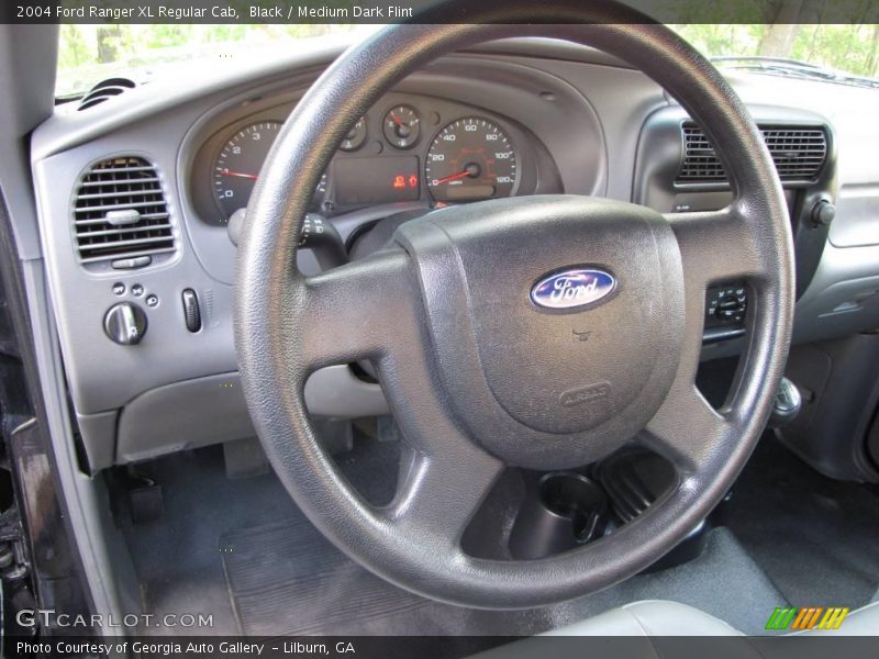 Black / Medium Dark Flint 2004 Ford Ranger XL Regular Cab