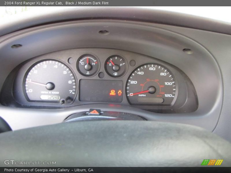 Black / Medium Dark Flint 2004 Ford Ranger XL Regular Cab