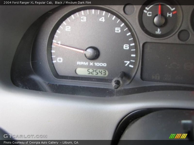 Black / Medium Dark Flint 2004 Ford Ranger XL Regular Cab