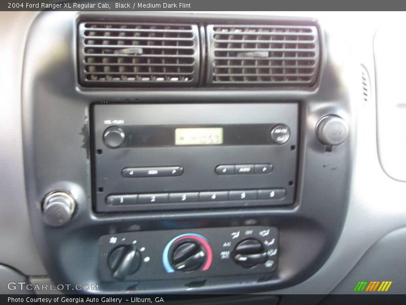 Black / Medium Dark Flint 2004 Ford Ranger XL Regular Cab