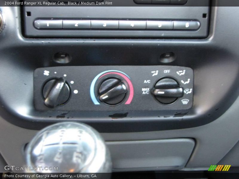 Black / Medium Dark Flint 2004 Ford Ranger XL Regular Cab