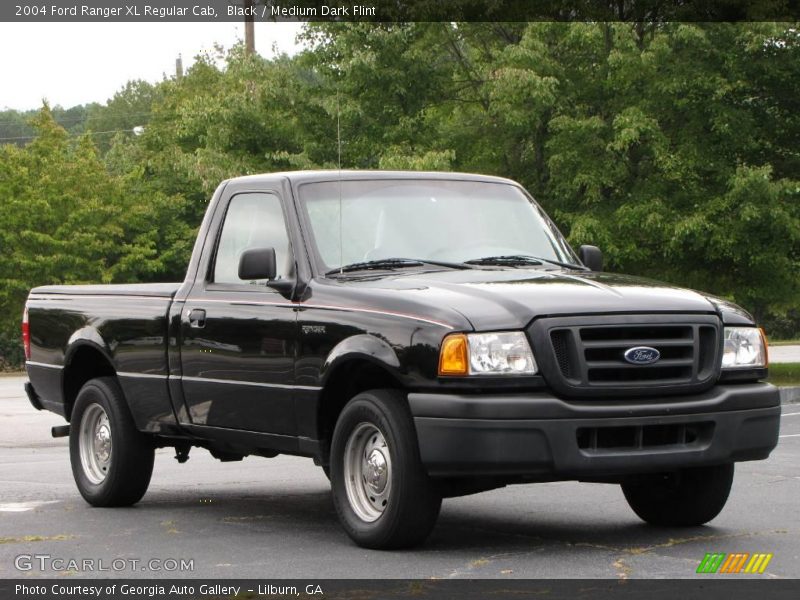 Black / Medium Dark Flint 2004 Ford Ranger XL Regular Cab