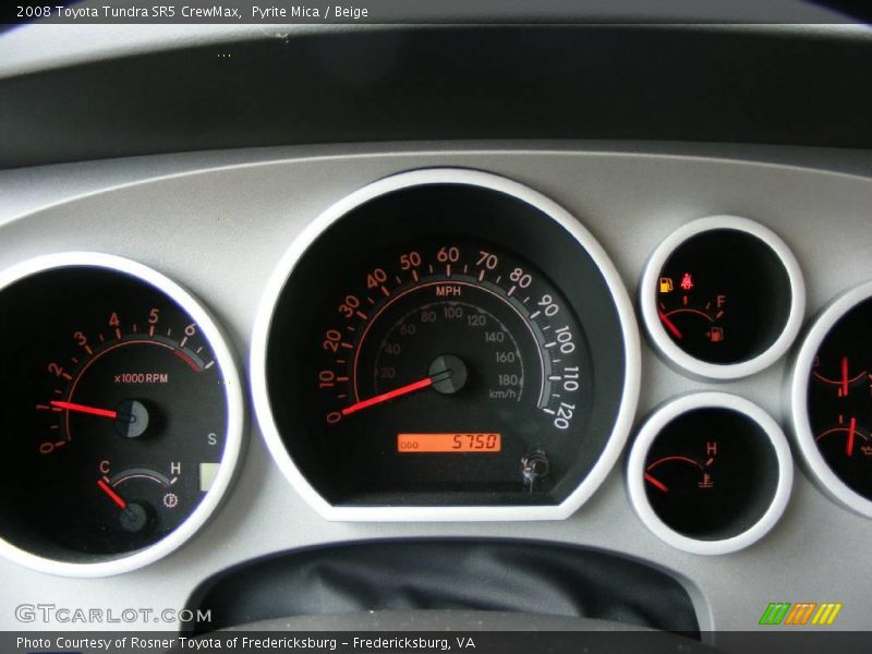 Pyrite Mica / Beige 2008 Toyota Tundra SR5 CrewMax