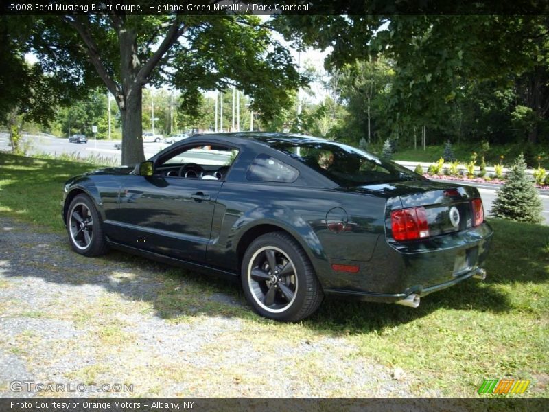 Highland Green Metallic / Dark Charcoal 2008 Ford Mustang Bullitt Coupe