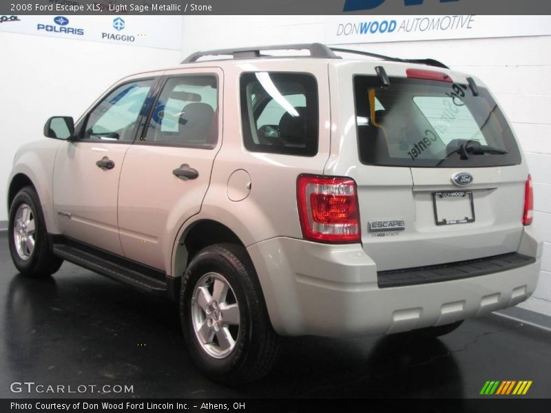 Light Sage Metallic / Stone 2008 Ford Escape XLS