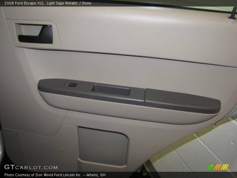 Light Sage Metallic / Stone 2008 Ford Escape XLS