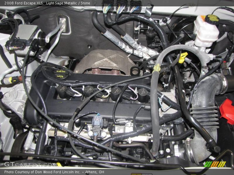 Light Sage Metallic / Stone 2008 Ford Escape XLS