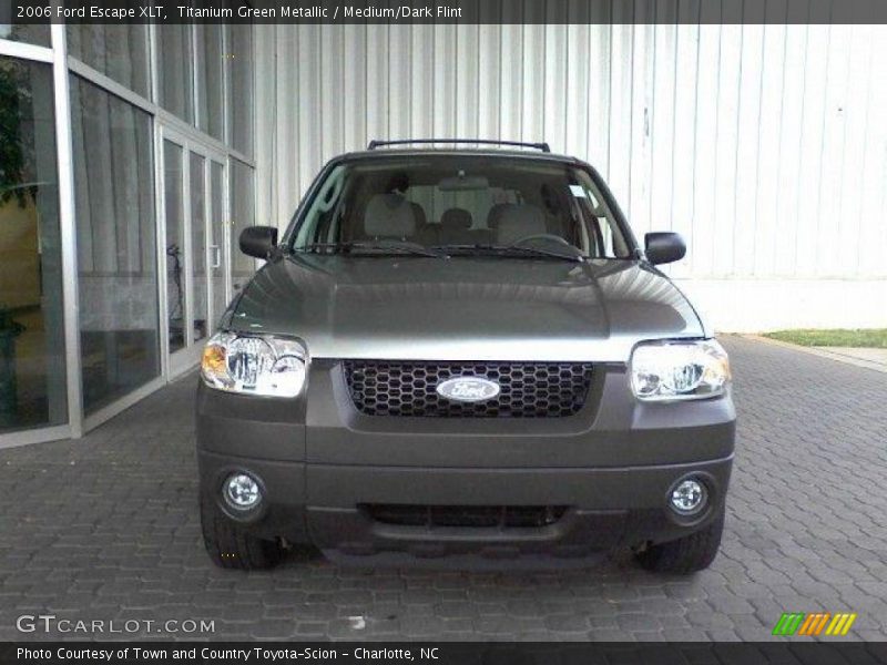 Titanium Green Metallic / Medium/Dark Flint 2006 Ford Escape XLT