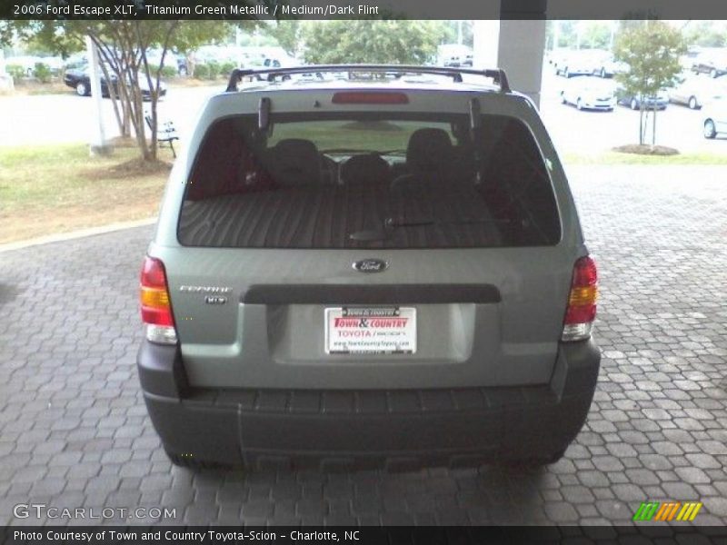 Titanium Green Metallic / Medium/Dark Flint 2006 Ford Escape XLT