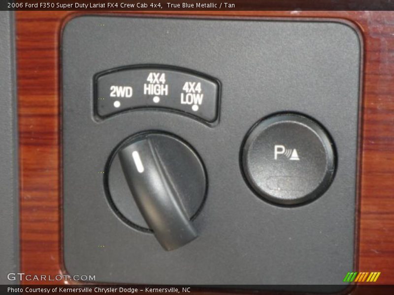 True Blue Metallic / Tan 2006 Ford F350 Super Duty Lariat FX4 Crew Cab 4x4