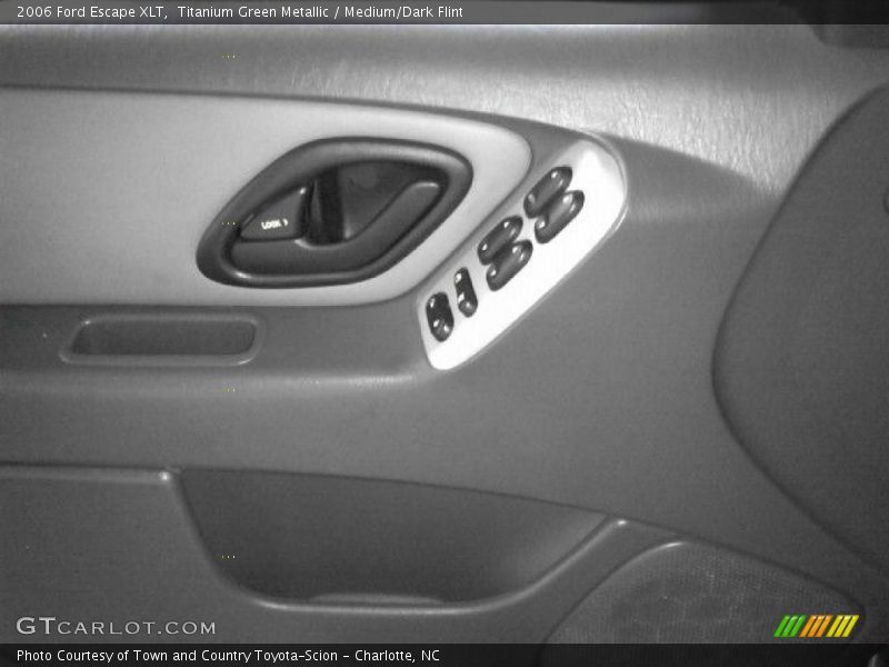 Titanium Green Metallic / Medium/Dark Flint 2006 Ford Escape XLT