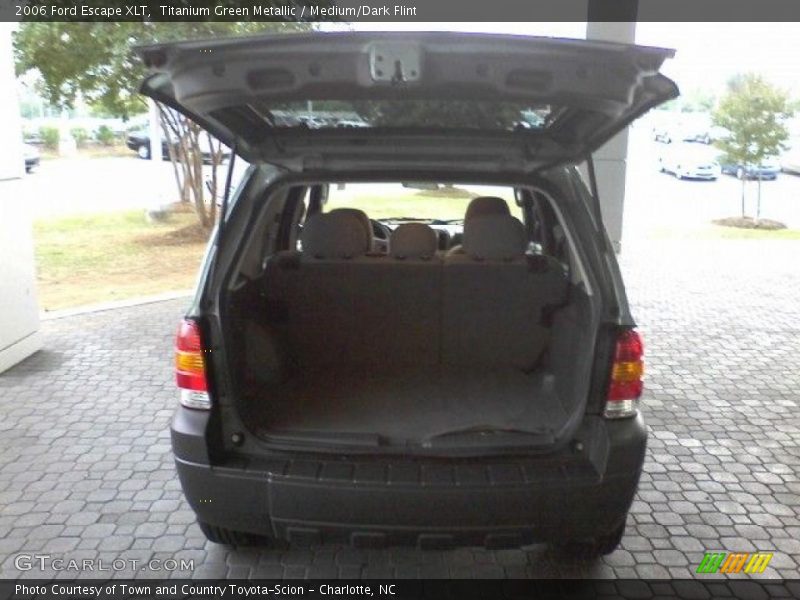 Titanium Green Metallic / Medium/Dark Flint 2006 Ford Escape XLT