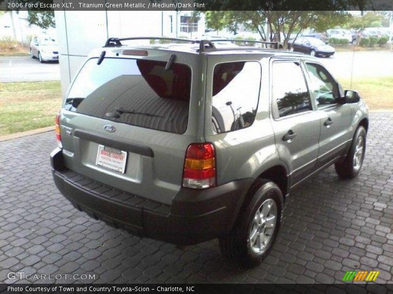 Titanium Green Metallic / Medium/Dark Flint 2006 Ford Escape XLT