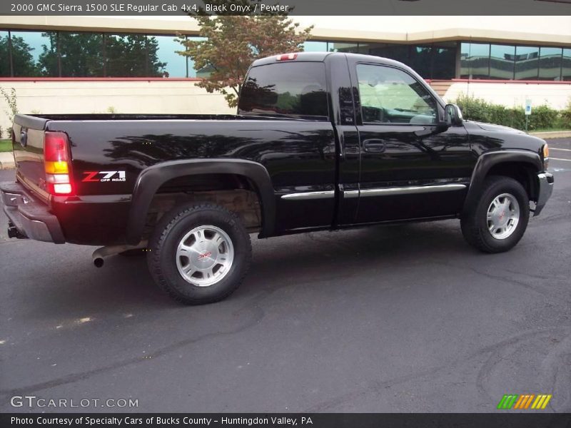 Black Onyx / Pewter 2000 GMC Sierra 1500 SLE Regular Cab 4x4