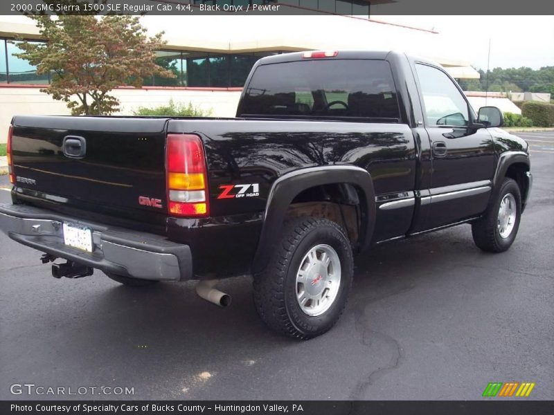 Black Onyx / Pewter 2000 GMC Sierra 1500 SLE Regular Cab 4x4