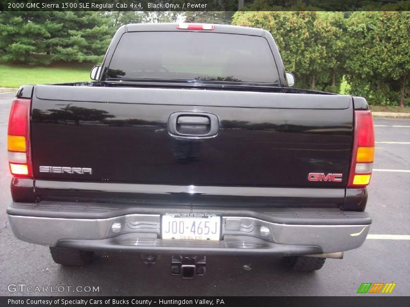 Black Onyx / Pewter 2000 GMC Sierra 1500 SLE Regular Cab 4x4