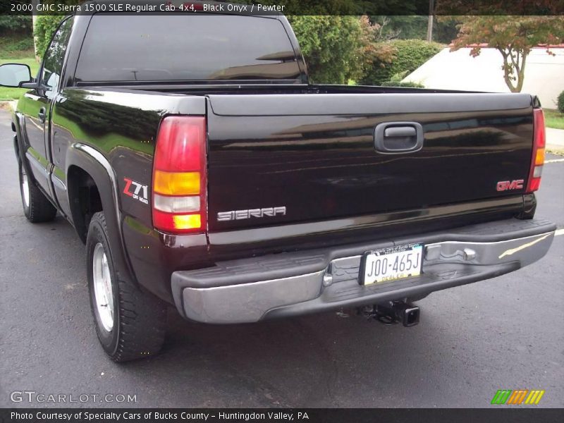 Black Onyx / Pewter 2000 GMC Sierra 1500 SLE Regular Cab 4x4