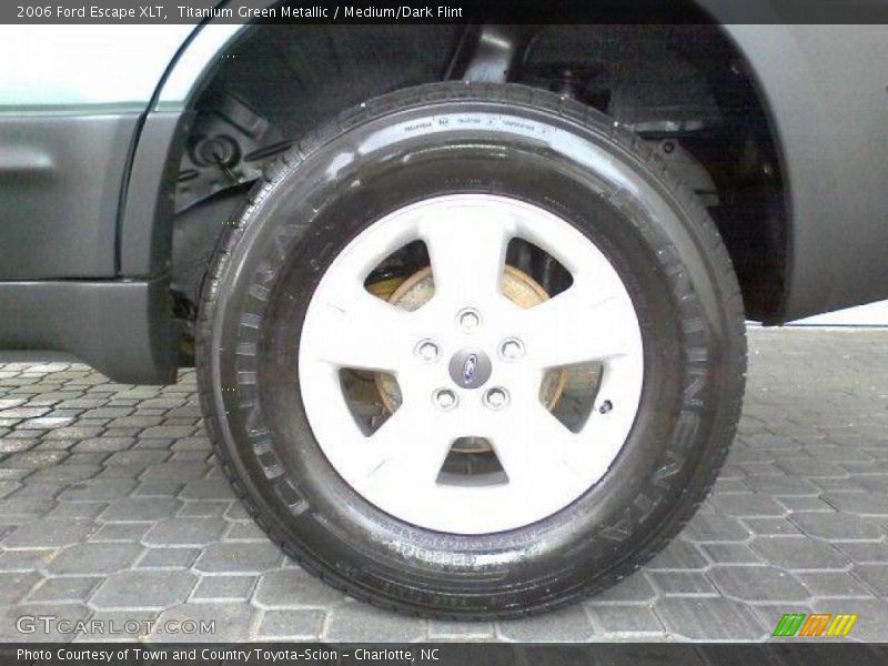 Titanium Green Metallic / Medium/Dark Flint 2006 Ford Escape XLT